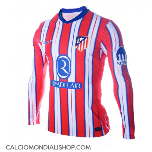 Maglie da calcio Atletico Madrid Prima Maglia 2024-25 Manica Lunga